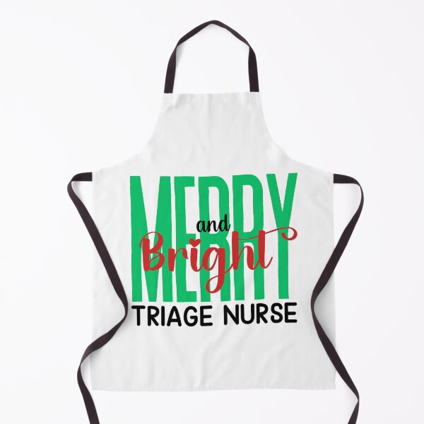Item preview, Triage Nurse Merry and Bright (Holiday) designed and sold by Whackadoodletee.