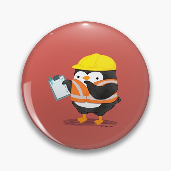 Item preview, Quality Inspector Penguin designed and sold by thepenguinsfamily.