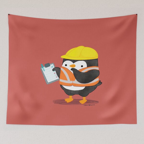 Item preview, Quality Inspector Penguin designed and sold by thepenguinsfamily.