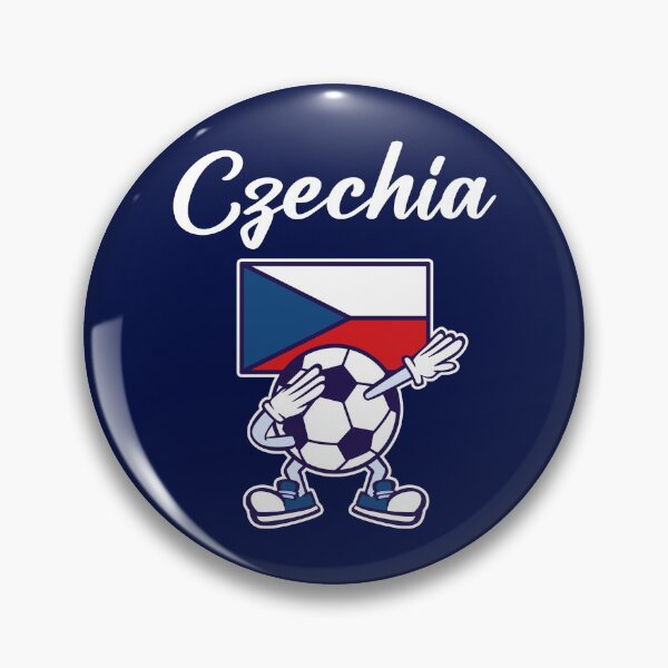 Item preview, CZECHIA - Dabbing Football Soccer Ball - CZECHIA designed and sold by Darling DeDe.