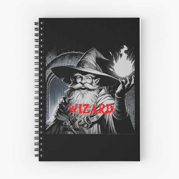 Item preview, Wizard with Fireball - Fantasy RPG Art designed and sold by DMcK Designs.