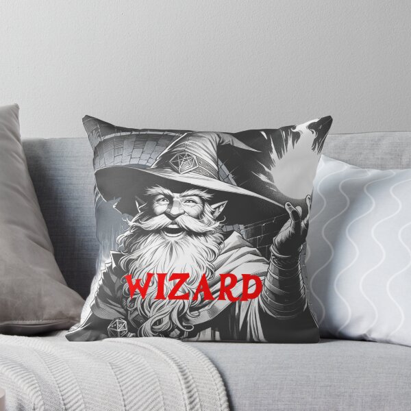 Item preview, Wizard with Fireball - Fantasy RPG Art designed and sold by DMcK Designs.