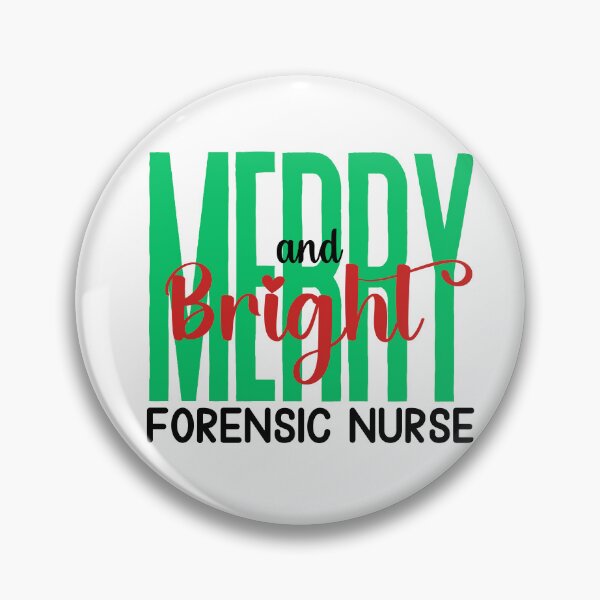 Item preview, Forensic Nurse Merry and Bright (Holiday) designed and sold by Whackadoodletee.