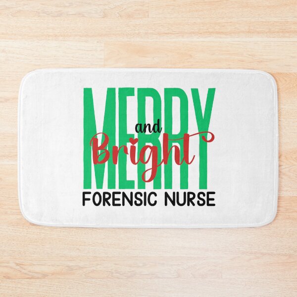 Item preview, Forensic Nurse Merry and Bright (Holiday) designed and sold by Whackadoodletee.