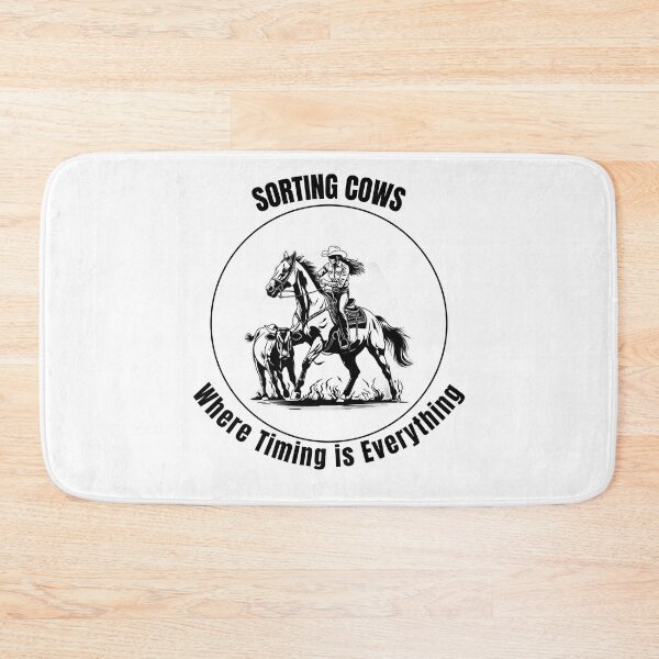 Item preview, Sorting Cows: Where Timing is Everything designed and sold by TeesbyAngela.