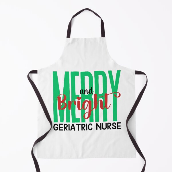 Item preview, Geriatric Nurse Merry and Bright (Holiday) designed and sold by Whackadoodletee.