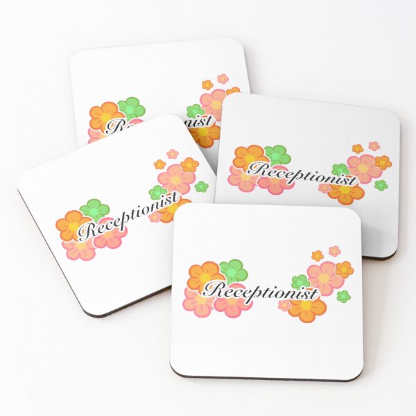 Artikelvorschau, Rezeptionistin Retro Blumen entworfen und verkauft von WeirdCreatureCo.