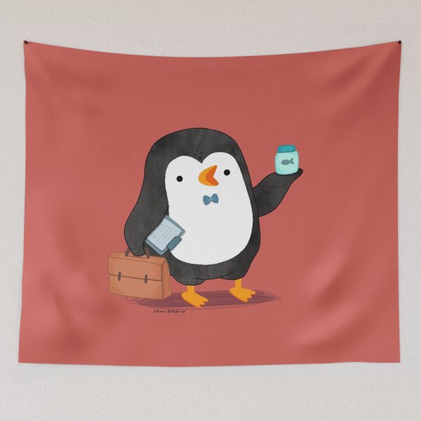 Item preview, Salesman Penguin designed and sold by thepenguinsfamily.