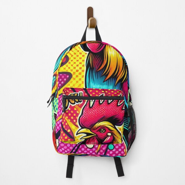 Item preview, Pop Art Rooster in Comic Style designed and sold by PlasticAuto.