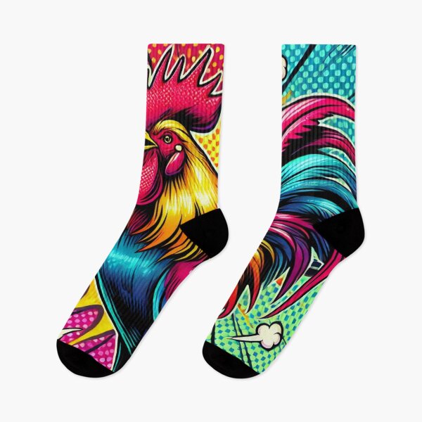 Item preview, Pop Art Rooster in Comic Style designed and sold by PlasticAuto.
