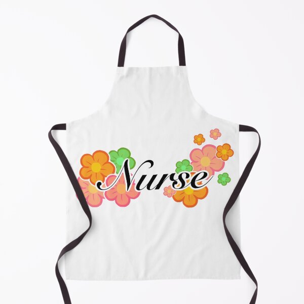 Item preview, Nurse Retro Flowers designed and sold by WeirdCreatureCo.