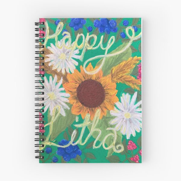 Item preview, Happy Litha card designed and sold by LittleRedChucks.