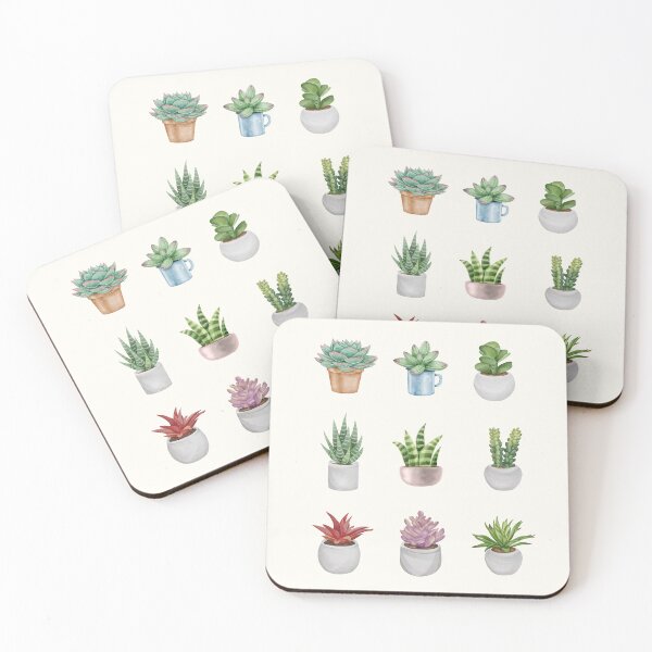 Item preview, House Plants - Watercolor - Plant Lovers designed and sold by patternjp.
