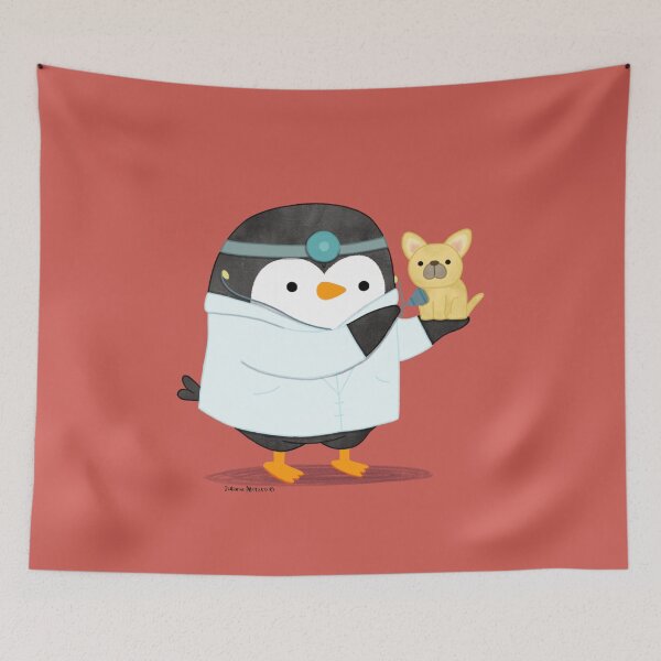 Item preview, Veterinarian Penguin designed and sold by thepenguinsfamily.