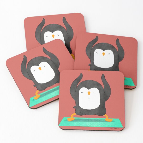 Item preview, Yoga Instructor Penguin designed and sold by thepenguinsfamily.