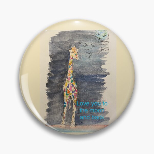Item preview, Love you to the moon and back Darcie designed and sold by Allison Robinson.