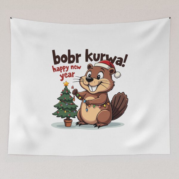 Item preview, bober kurwa / bobr kurwa christmas designed and sold by Krasnovaovaova.