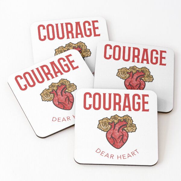 Item preview, Courage Dear Heart - Hope designed and sold by plaidshirtdesig.