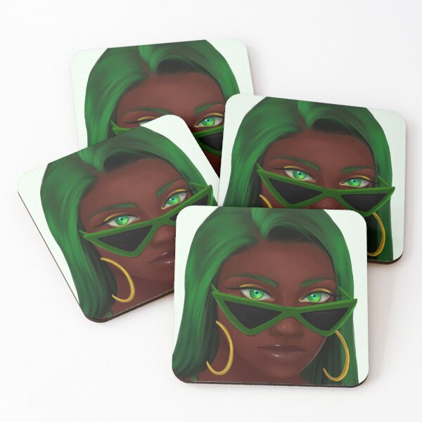 Item preview, Seeing Green (UPDATED) designed and sold by EbonyCGIart.