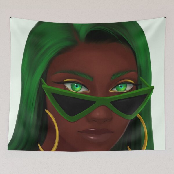 Item preview, Seeing Green (UPDATED) designed and sold by EbonyCGIart.