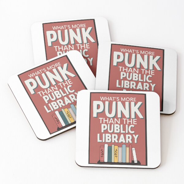 Item preview, funny what's more punk than a public library quote Banned books designed and sold by LuxeGraphix.