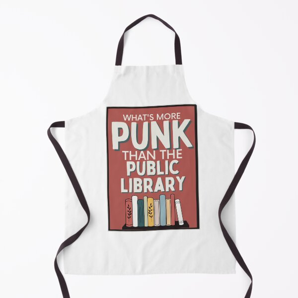 Item preview, funny what's more punk than a public library quote Banned books designed and sold by LuxeGraphix.