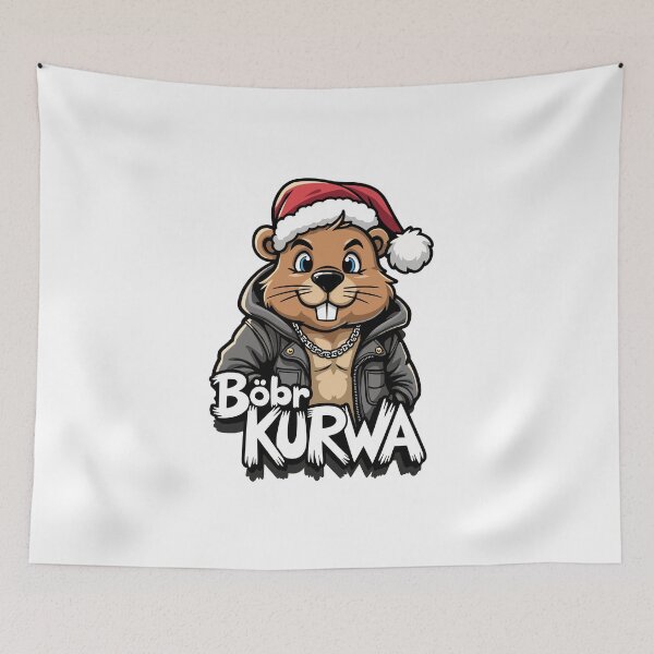 Item preview, bober kurwa / bobr kurwa christmas designed and sold by Krasnovaovaova.