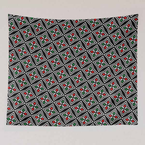 Item preview, Holiday Varying Color Diamond Flowing Colorful Christmas Cascade designed and sold by EvergreenMotifs.