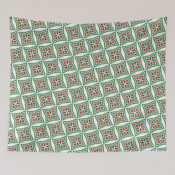 Item preview, Holiday Varying Color Diamond Flowing Colorful Christmas Cascade designed and sold by EvergreenMotifs.