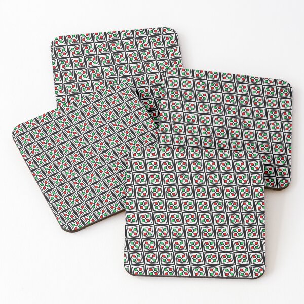 Item preview, Holiday Varying Color Diamond Flowing Colorful Christmas Cascade designed and sold by EvergreenMotifs.
