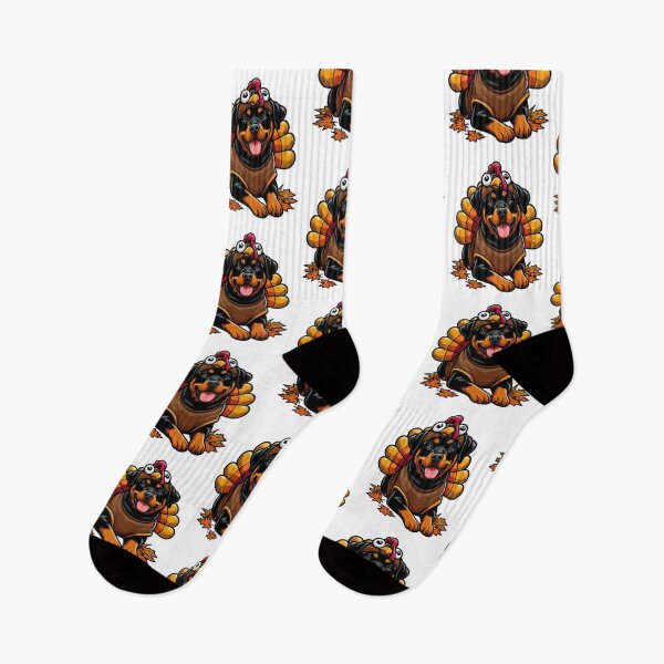 Item preview, Rottweiler Dog Thanksgiving designed and sold by doodIllustrate.