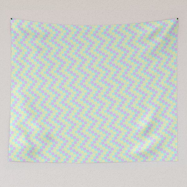 Item preview, Pastel Rainbow Colored Varying Wave Lines Wavy Strips designed and sold by EvergreenMotifs.