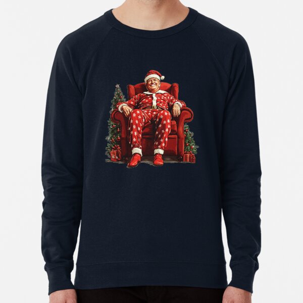 Item preview, President Trump I'll Be Home For Christmas Funny Christmas designed and sold by Bullish-Bear.
