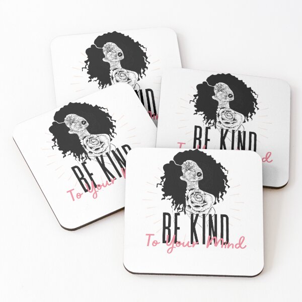 Item preview, Be Kind To Your Mind inspirational design, Lose Your Mind, positivity illustration, Embroidered designed and sold by LuxeGraphix.