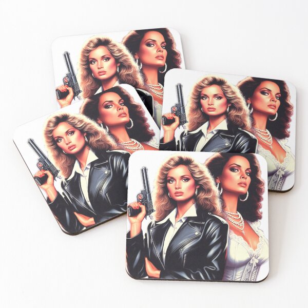 Item preview, Retro Action Girls designed and sold by PulpVintage.