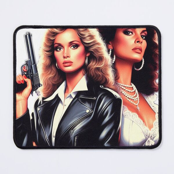 Item preview, Retro Action Girls designed and sold by PulpVintage.