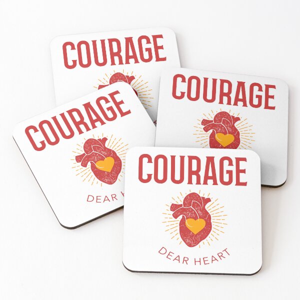 Item preview, Courage Dear Heart - Hope designed and sold by plaidshirtdesig.