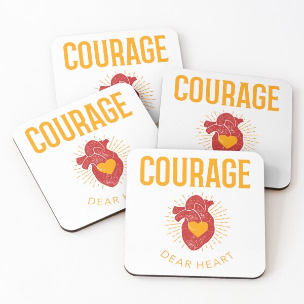 Item preview, Courage Dear Heart - Hope designed and sold by plaidshirtdesig.