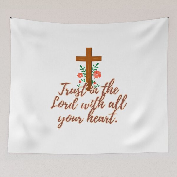 Item preview, Trust in the Lord with all your heart Design SolaAndSoli designed and sold by SolaAndSoli.