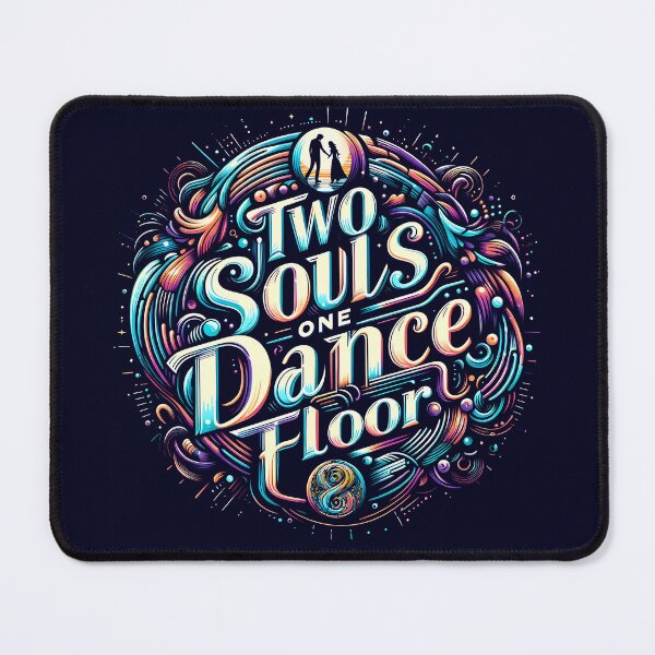 Item preview, Two Souls One Dance Floor, typography designed and sold by maxmaj.
