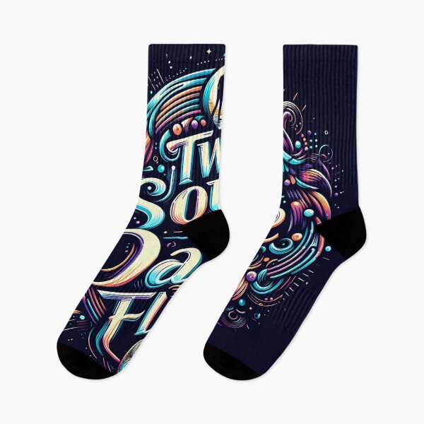 Item preview, Two Souls One Dance Floor, typography designed and sold by maxmaj.