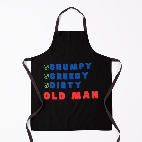 Item preview, Grumpy Greedy Dirty Old Man designed and sold by JenGo Creative.