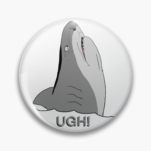 Item preview, Annoyed Shark designed and sold by Manalopangaea.