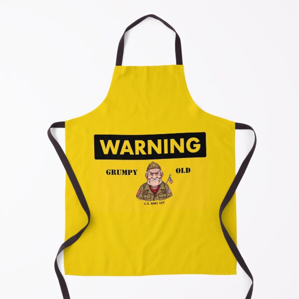 Item preview, Warning Grumpy Old U.S. Army Vet designed and sold by Bigfoot T-Shirt Co..