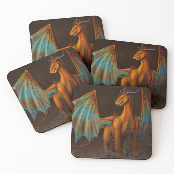 Item preview, Copper Dragon designed and sold by StaticKlingShop.