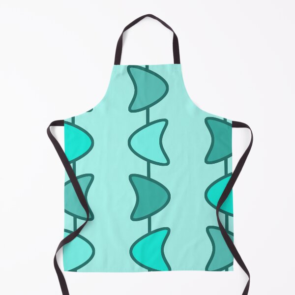 Item preview, Atomic Era Boomerangs Turquoise designed and sold by thepixelgarden.