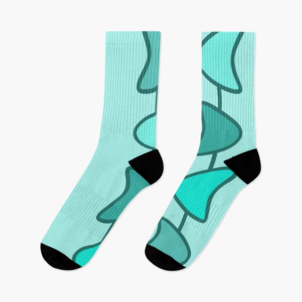 Item preview, Atomic Era Boomerangs Turquoise designed and sold by thepixelgarden.