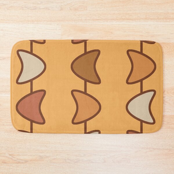 Item preview, Atomic Era Boomerangs Orange designed and sold by thepixelgarden.