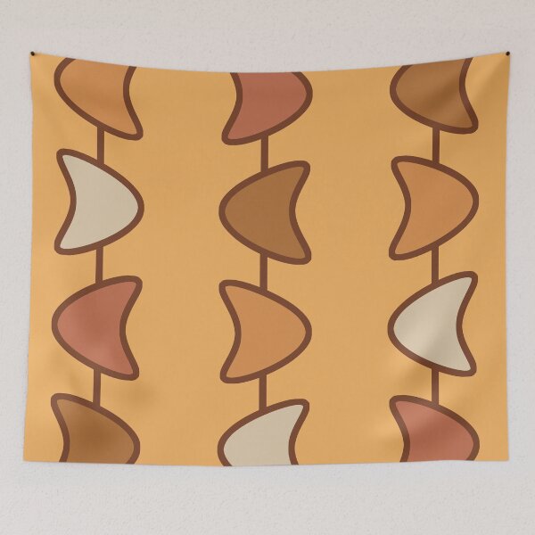 Item preview, Atomic Era Boomerangs Orange designed and sold by thepixelgarden.