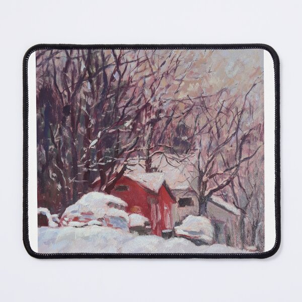 Item preview, Snowed In Original oil painting/Christmas winter art designed and sold by K Mussack.